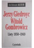 Witold Gombrowicz  Listy 1950 - 1969
