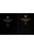 Farmakopea Polska IV Tom I i II