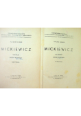 Mickiewicz Tom I i II 1948 r.