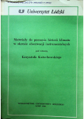 Materiały do poznania historii klimatu w okresie obserwacji instrumentalnych