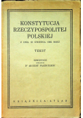 Konstytucja Rzeczypospolitej Polskiej z dnia 23 kwietnia 1935 roku