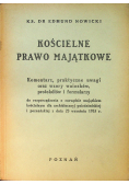 Kościelne prawo majątkowe 1936 r
