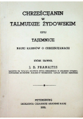 Chrześcijanin w Talmudzie Żydowskim, 1937 r.