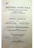 Kościół pierwotny początki chrześcijaństwa 1939 r