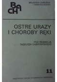Ostre urazy i choroby ręki