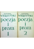 Poezja i proza tom 1 i 2