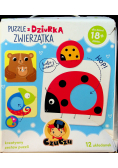 Puzzle z dziurką Zwierzątka