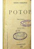 Potop Tom III 1886 r I Wydanie