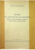 Wstęp do filozofii klasycznej