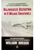 Największe oszustwa w II wojnie światowej