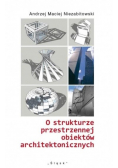 O strukturze przestrzennej obiektów architektonicznych
