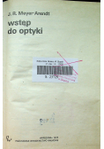 Wstęp do optyki