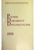 Polskie Dokumenty Dyplomatyczne 1959