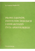 Prawo zakonów instytutów świeckich i stowarzyszeń życia apostolskiego