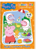 Peppa Pig Zadania dla przedszkolaka Nauka i zabawa z Peppą 4-5 lat