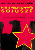 Nie spełniony sojusz