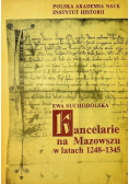 Kancelarie na Mazowszu w latach 1248 - 1345