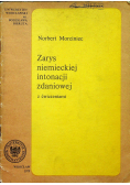 Zarys niemieckiej intonacji zdaniowej z ćwiczeniami