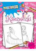 Pokoloruj. Księżniczki