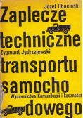 Zaplecze techniczne transportu samochodowego