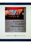 Analysis for Financial Management