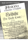 Historia miasta Chojnic