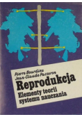 Reprodukcja Elementy teorii systemu nauczania