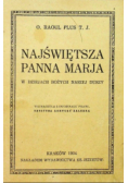 Najświętsza Panna Marja 1934 r.