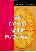 Wstęp do analizy papierów wartościowych