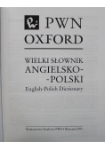 Wielki słownik angielsko polski PWN Oxford