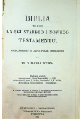 Biblia to jest Księga Starego i Nowego testamentu