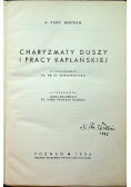 Charyzmaty Duszy i Pracy Kapłańskiej 1936 r.