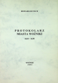 Protokolarz miasta Woźniki