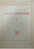 Zeszyty Oświęcimskie 10