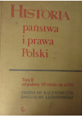 Historia państwa i prawa Polski tom 2