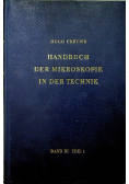 Handbuch der mikroskopie in der technik Band III