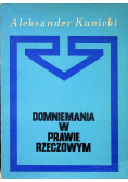 Domniemania w prawie rzeczowym