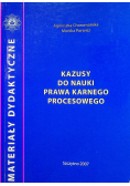 Kazusy do nauki prawa karnego procesowego