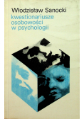 Kwestionariusze osobowości w psychologii