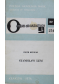 Nauka dla wszystkich nr 234 Stanisław Lem