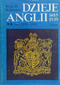Dzieje Anglii 1485 - 1939 tom 2