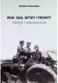 Rok 1920. Bitwy i Fronty