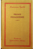 Prawo Podmiotowe