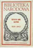 Baczyński Wybór poezji