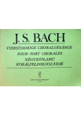Vierstimmige Choralgesange Four Part Chorales Negyszolamu Koralfeldolgozasok