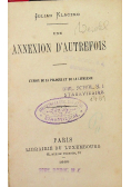 Une Annexion Dautrefois 1869 r.