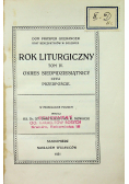 Rok liturgiczny Tom IV 1931 r.