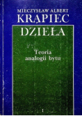 Dzieła Teoria analogii bytu
