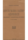 Zapatrywania i dążenia gospodarcze szlachty czerwono ruskiej w XVII wieku  1927 r