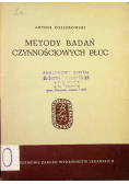 Metody badań czynnościowych płuc